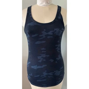 Canotta donna Lululemon blu mimetica racerback taglia 8 - Foto 1 di 2