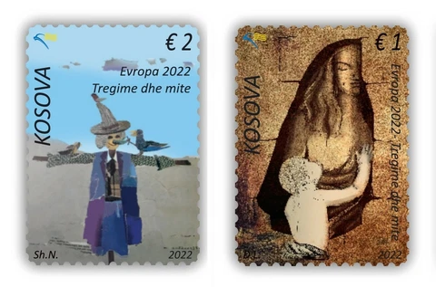 Kosovo Stamps 2022. Europa CEPT: Stories and myths. Set MNH Cover