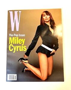 W Magazine-Volume 3-2024-The Pop Issue-Miley Cyrus-New w/ some markings to cover - Picture 1 of 6