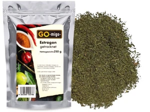 250g Estragon getrocknet gerebelt Kräuter natürlich 0,25kg - Bild 1 von 1