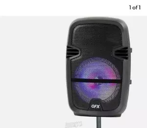 QFX Speaker True Wireless Stereo System (PBX-808TWS) LED MOOD Lights - LN - Picture 1 of 3