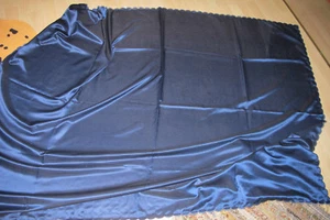 tischdecke blau  125x170 cm zeitlos mit seide  neu restposten sonderposten nr15 - Bild 1 von 4