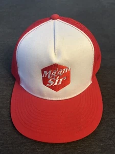 Philippines Ma’am Sir Hat OSFM Adjustable Red color Pinoy Funny Ships Free - Picture 1 of 11