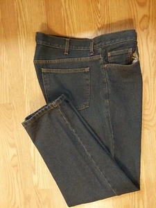 FADED GLORY JEANS RELAXED STRAIGHT LEG BLUE DENIM 40 X 31 (Actual 41 X 31) Read! - Picture 1 of 6