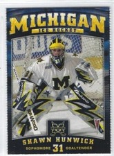 2008-09 Michigan Wolverines (CCHA) Shawn Hunwick (goalie)