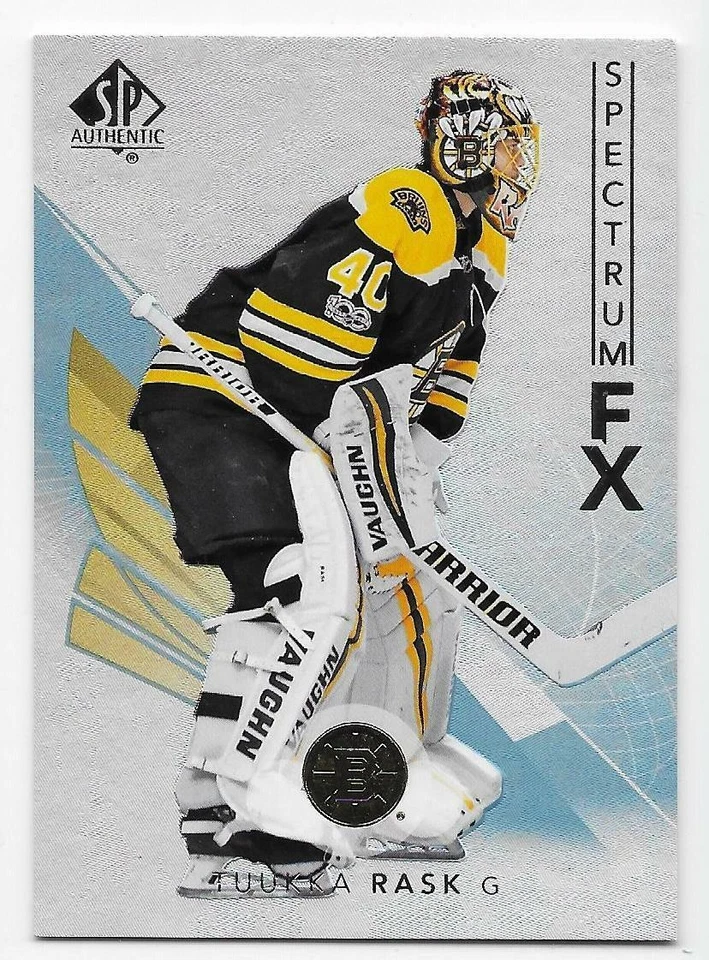 17/18 SP AUTHENTIC SPECTRUM FX Tuukka Rask #S31 Unscratched - Image 1 of 1