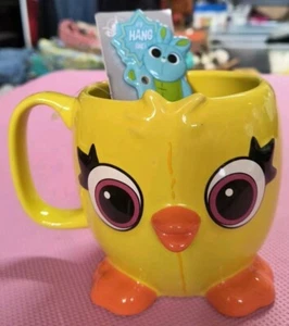 TOY STORY 4 Ceramic Ducky & Bunny Mug With Spoon 25 oz Disneyana Core BRAND NEW - Picture 1 of 7