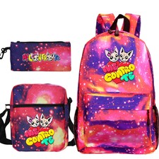 BAMBINI ZAINETTI SCUOLA ELEMENTARE MEDIA ZAINO + ASTUCCIO + BORSA BAMBINA #A