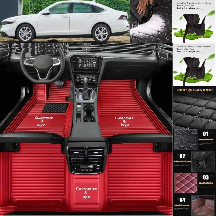 Alfombrillas de coche para Land Rover Freelander revestimientos de carga alfombras impermeables personalizadas Foto 1 de 4