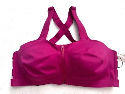Victoria's Secret Nwt Knockout Front Close Pink 08P1 Sport Sports Bra - Image 1 of 3