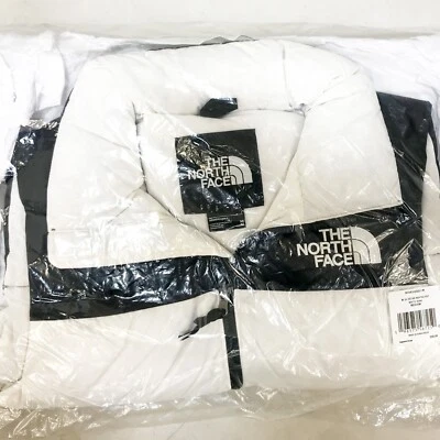 *NEW* Men The North Face 1996 Retro Nuptse Vest White Dune (NF0A3JQQ QLI) 👍 - Image 1 of 4