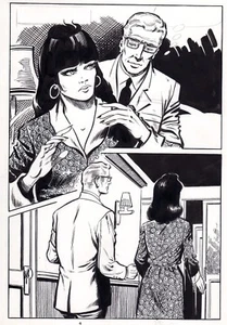 OSS 117 PAYS NEUTRE (LEOPOLD SANCHEZ) PLANCHE ORIGINALE  INEDITE PAGE 58 - Picture 1 of 1