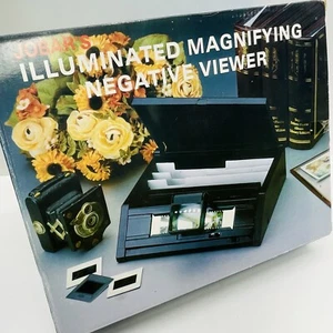 Vintage Jobars ILLUMINATED MAGNIFYING NEGATIVE VIEWER #JC 2089 - NOS BRAND NEW - Picture 1 of 9