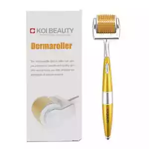 Koi Beauty Professional Derma Roller Microneedling 192 vero titanio micro ago - Foto 1 di 8