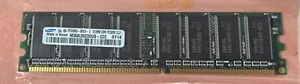 Samsung 368L6523DUS-CCC 512Mb PC-3200 Ref00365 - Picture 1 of 3