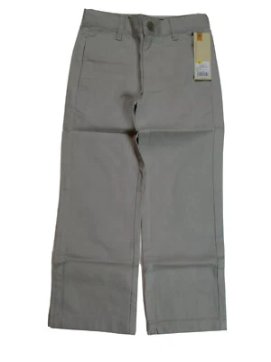 Pantalones de uniforme informales Cherokee para niños talla 5 real 22 X 20 caqui #Y7 Foto 1 de 3