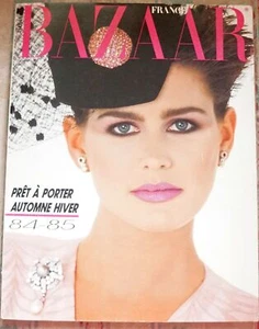 ~ RARE BAZAAR MAGAZINE FRENCH NOV DEC 1984 EX TO MINT COND JULIE FOSTER ~ - Picture 1 of 12