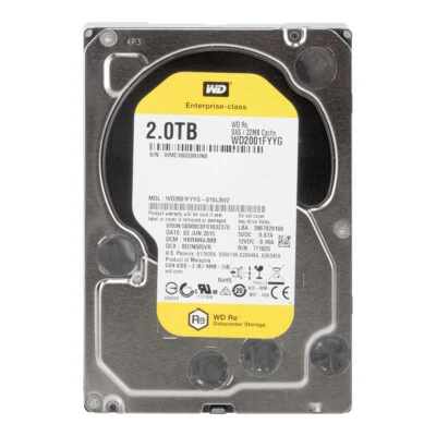 Wd Re 2tb Wd2001fyyg Sas 32mb 7.2k 3.5" - Image 1 of 3