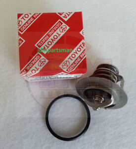 Genuine Engine Coolant THERMOSTAT + Gasket Seal 90916-03075 (FOR TOYOTA )