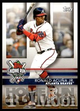 2020 Topps #HRC-2 Ronald Acuña Jr. Home Run Challenge (Series 2) EX-B115R1