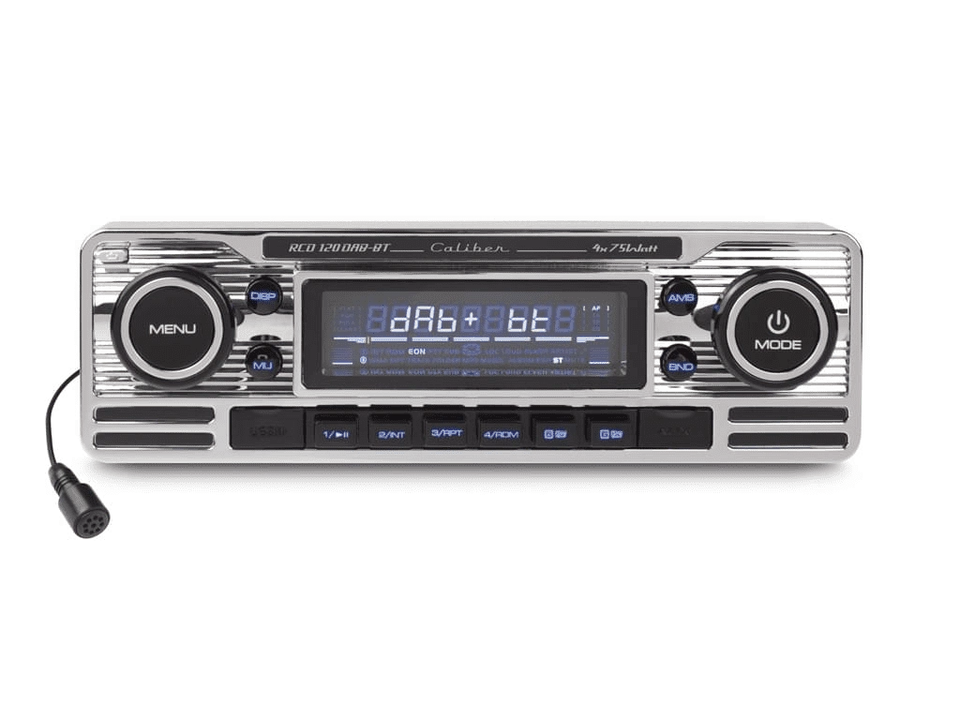Caliber RMD120DAB-BT DAB+ USB Bluetooth MP3 Autoradio Tuner Oldtimer Retro Radio - Bild 1 von 1