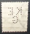 N°651B Stamp German Reich Canceled, Company Perforations, Perfins Aus