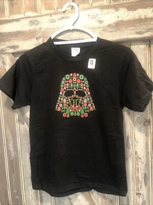 Youth Star Wars Darth Vader Rebels Tshirt Medium Black Graphic 100% Cotton T NEW - Picture 1 of 11