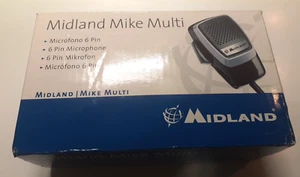 MIDLAND MIKE MULTI C714 ORIGINAL NUEVO MICROFONO 6 PIN - ULTIMO - Zdjęcie 1 z 7