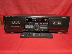 TEAC W-790R Auto-reverse W cassette deck with Remote control Tested Works well - Picture 1 of 10