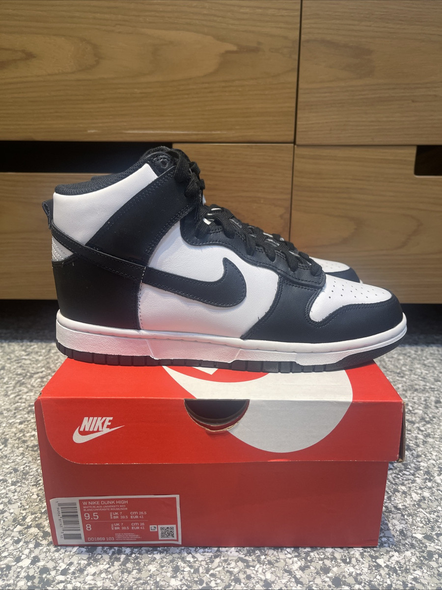 Nike Dunk High Black White W for sale | eBay Nike Dunk High Black White W for sale | eBay