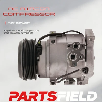 New AC Compressor For Lexus IS250 IS350 GSE20 GSE30 GSE21 2.4L 3.0L 2.5L 05-17 - image 1 of 2