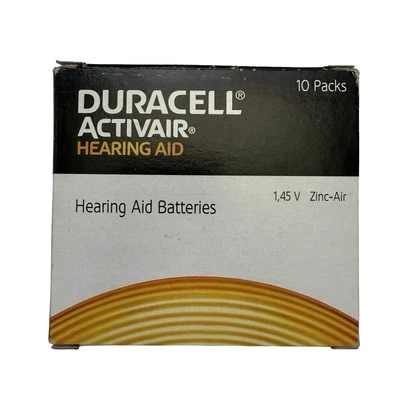 Baterías para audífonos Duracell Activair: tamaño 13 (60 baterías) nuevas exp-2028 Foto 1 de 3