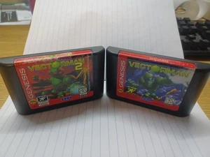 Vectorman 1 & 2 Sega Genesis Lot - Authentic Cartridge Bundle - Clean/Tested - Bild 1 von 7