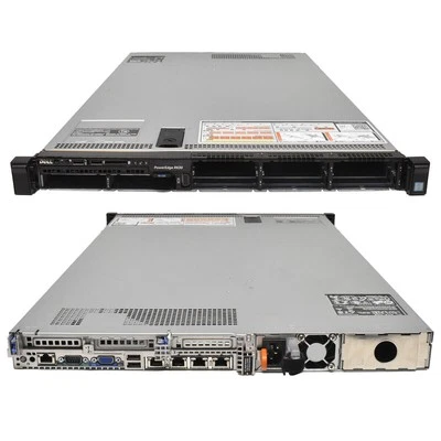 Dell PowerEdge R630 Rack Server 2x E5-2673 V3 32GB DDR4 RAM 8x 2.5" H330 1xPSU - Image 1 of 4