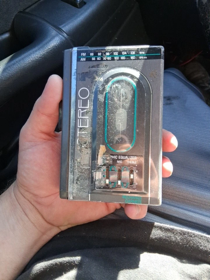 Cassette estéreo GE 3-5474A sin probar. Piezas Foto 1 de 1