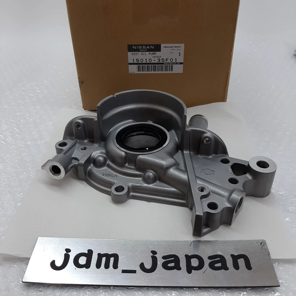 Nissan S13 180SX Silvia CA18DET Genuine Oil Pump Front Timing Cover 15010-35F01 - Image 1 of 4