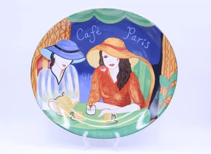 Sango CAFE PARIS 12" Serving Platter, #4914 - 12 3/8" x 11 3/8" Vintage 1994 - Picture 1 of 12