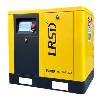 COMPRESOR DE AIRE TORNILLO ROTATIVO FRECUENCIA VARIABLE LRSD 15 HP 460V VFD 66CFM 125PSI Foto 1 de 4