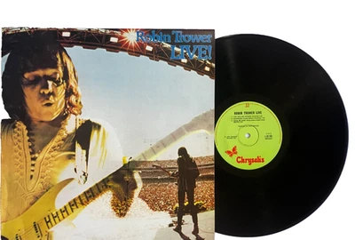 Robin Trower Vinyl Record Live! LP Chrysalis OZ 1st Press 1976 - Image 1 of 4