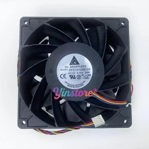 Ventilador de refrigeración de servidor Delta PFC1412HE-00 14038 DC12V 9,00A 14 CM 4 hilos - Imagen 1 de 1
