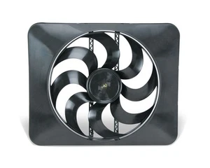 Flex-A-Lite 15-inch Black Magic Xtreme S-Blade Reversible Electric Fan with - Picture 1 of 5