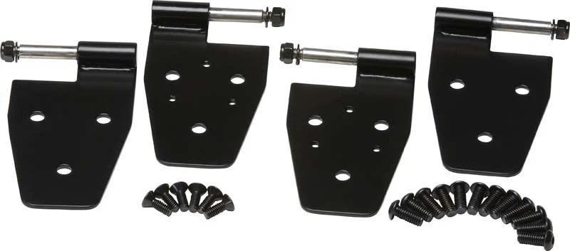 Juego de bisagras de puerta Kentrol para Jeep Wrangler TJ 50525 - 4 piezas, negro Foto 1 de 1