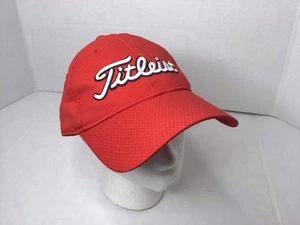 Titleist Mens Golf Hat adjust strapback Arizona Golf Assoc Embroidered Red - Picture 1 of 9