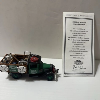 Vintage Matchbox Models Of Yesteryear 1932 Ford AA Truck With Original Box 1997 - Image 1 of 4