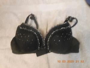 W - V.S. / 36A / PUSH UP / SPITZE / STRASS / SCHWARZ ๐๐๐๐๐๐๐๐ - Bild 1 von 6