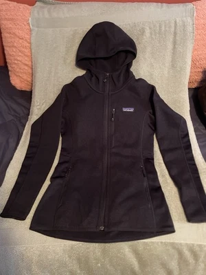 Suéter Patagonia Performance Better para mujer cremallera completa con capucha XS negro Foto 1 de 4