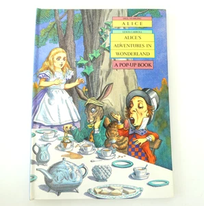 Alices Adventures In Wonderland Pop Up Book Dell Yearling - Picture 1 of 5