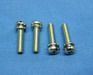 HONDA ATC250R TRX250R GENUINE KEIHIN PWK PJ CARBURETOR FLOAT BOWL SCREW 4 PK NEW - Picture 1 of 1