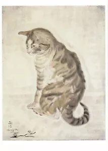 Postal: Foujita - gato - Imagen 1 de 1