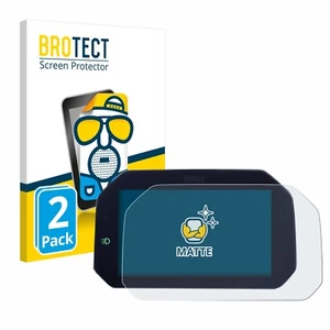 2x Antiriflesso Pellicola Protettiva Opaca per BMW R 1250 GS Connectivity TFT - Zdjęcie 1 z 7